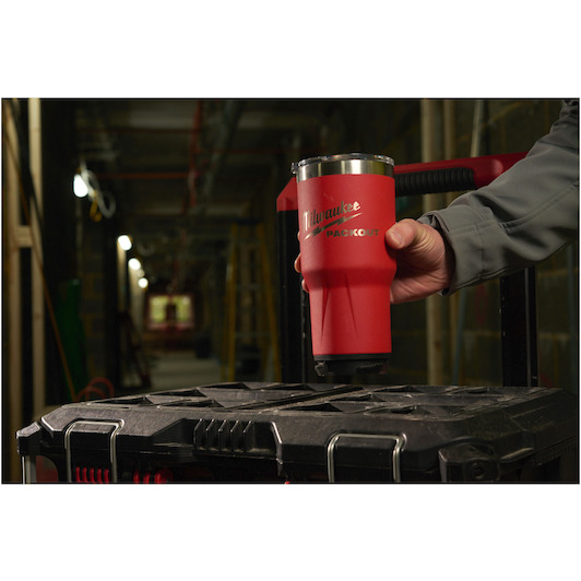 MILWAUKEE 4932479075 Packout thermos cup red 887 ml | Klium