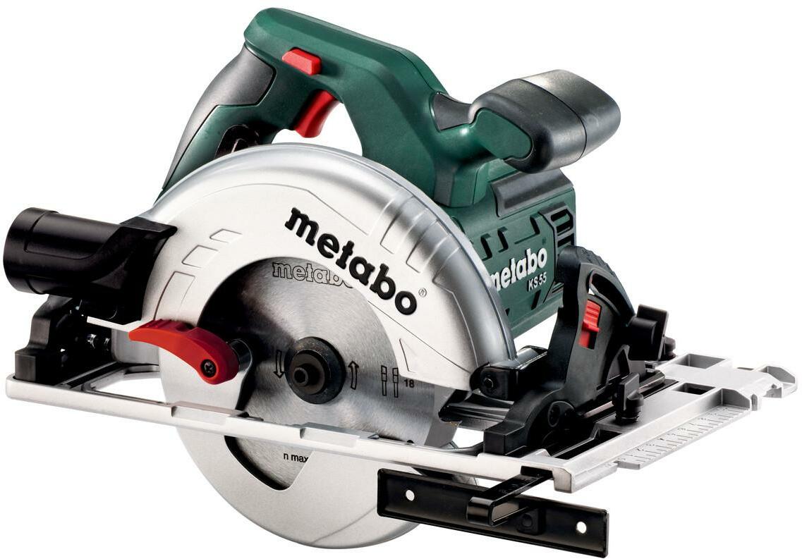 METABO KS 55 FS circular saw 160mm 1200W in plastic case 600955500 Klium