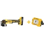 DEWALT DCG405H2T-QW Meuleuse d'angle 18V XR sans balais 125mm en mallette TSTAK (2x batterie 5.0Ah + chargeur)
