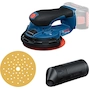 BOSCH GEX 18V-150-3 excentrische accu-schuurmachine in kartonnen doos (zonder accu en lader) - 0601372904