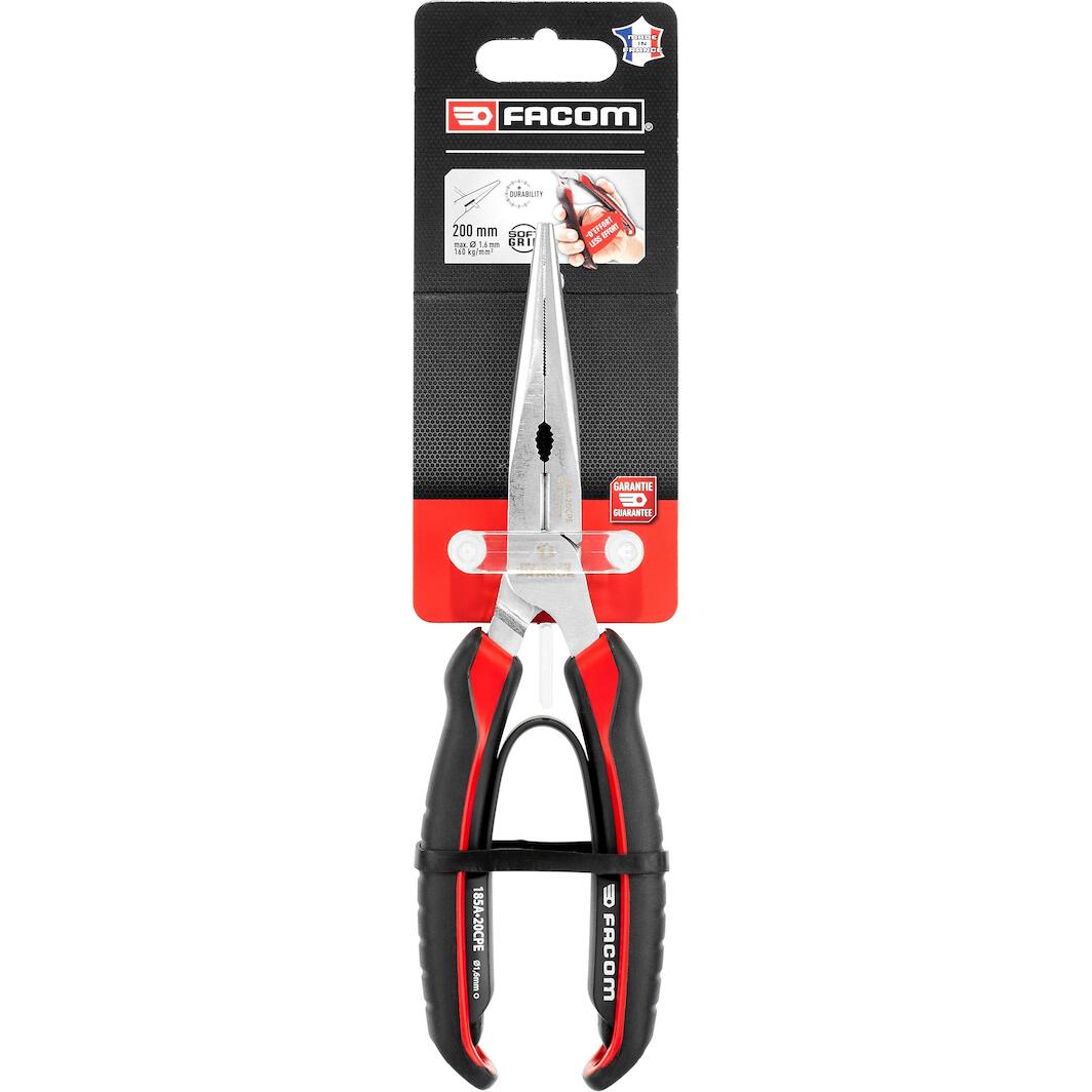 ◎新品◎ FACOM ストレートノーズプライヤー 185A.20CPE FACOM 185A.20CPEPB pliers with semicircular jaws | Klium