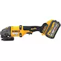 DEWALT DCG418SHDX2-QW Meuleuse d'angle 54V XR FLEXVOLT 125mm avec interrupteur d'homme mort en TSTAK (2x batterie 3Ah + chargeur)