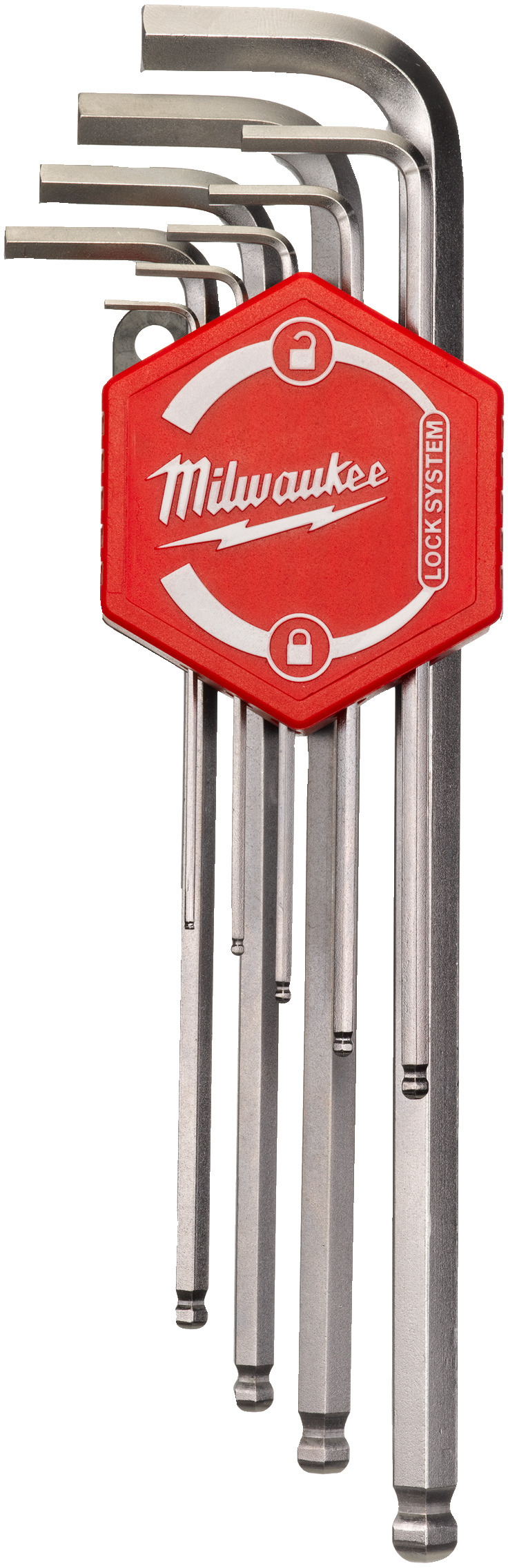 MILWAUKEE 4932478621 hexagonal wrench set 1.5-10mm 9-piece | Klium