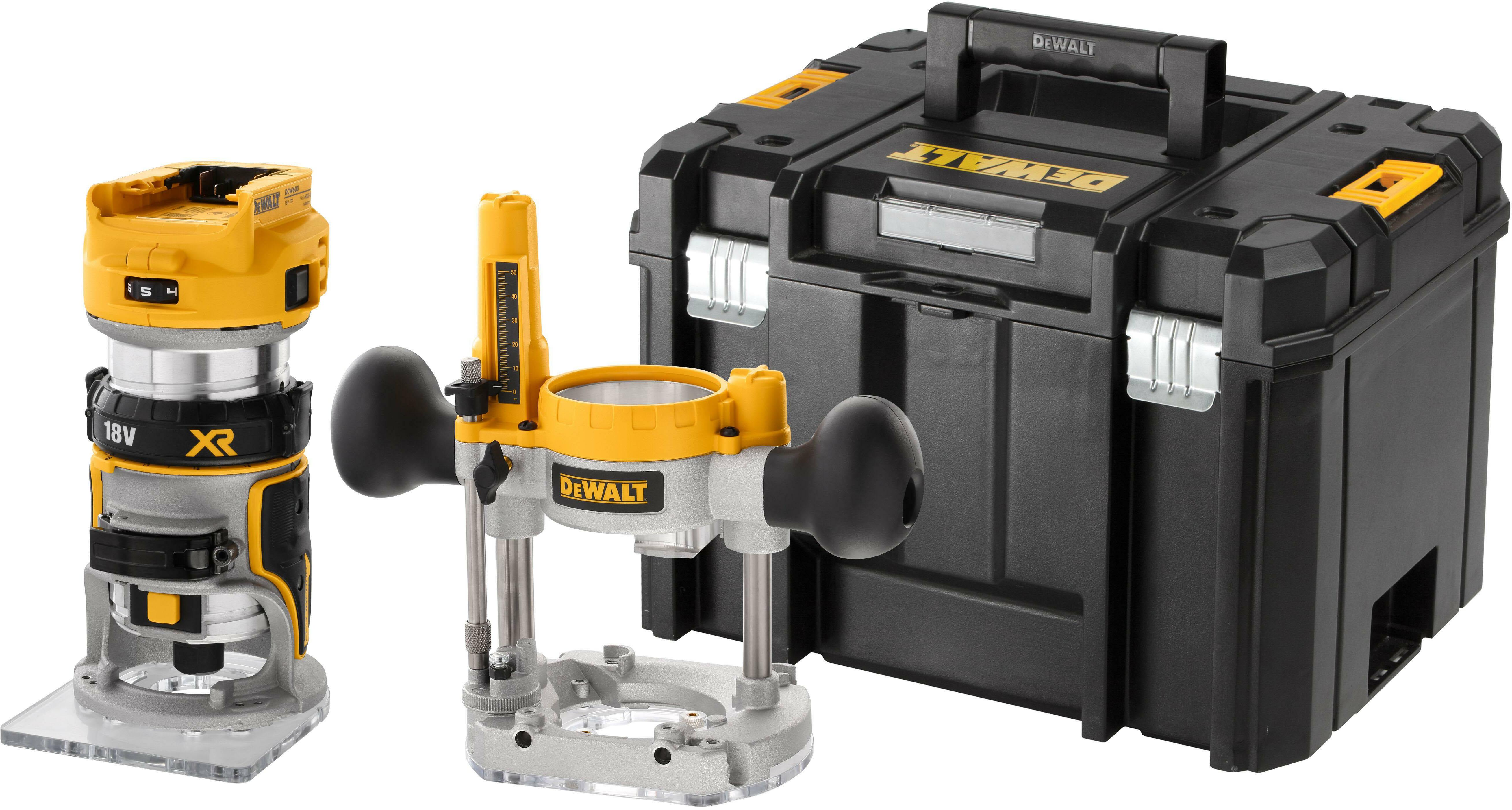 DEWALT DCW604NT-XJ 18V XR Brushless cordless drop-in router DEWALT DCW604NT-XJ 18V XR Brushless cordless drop-in router