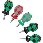 WERA Stubby Set 3 screwdriver set 5 piece 05008872001 Klium