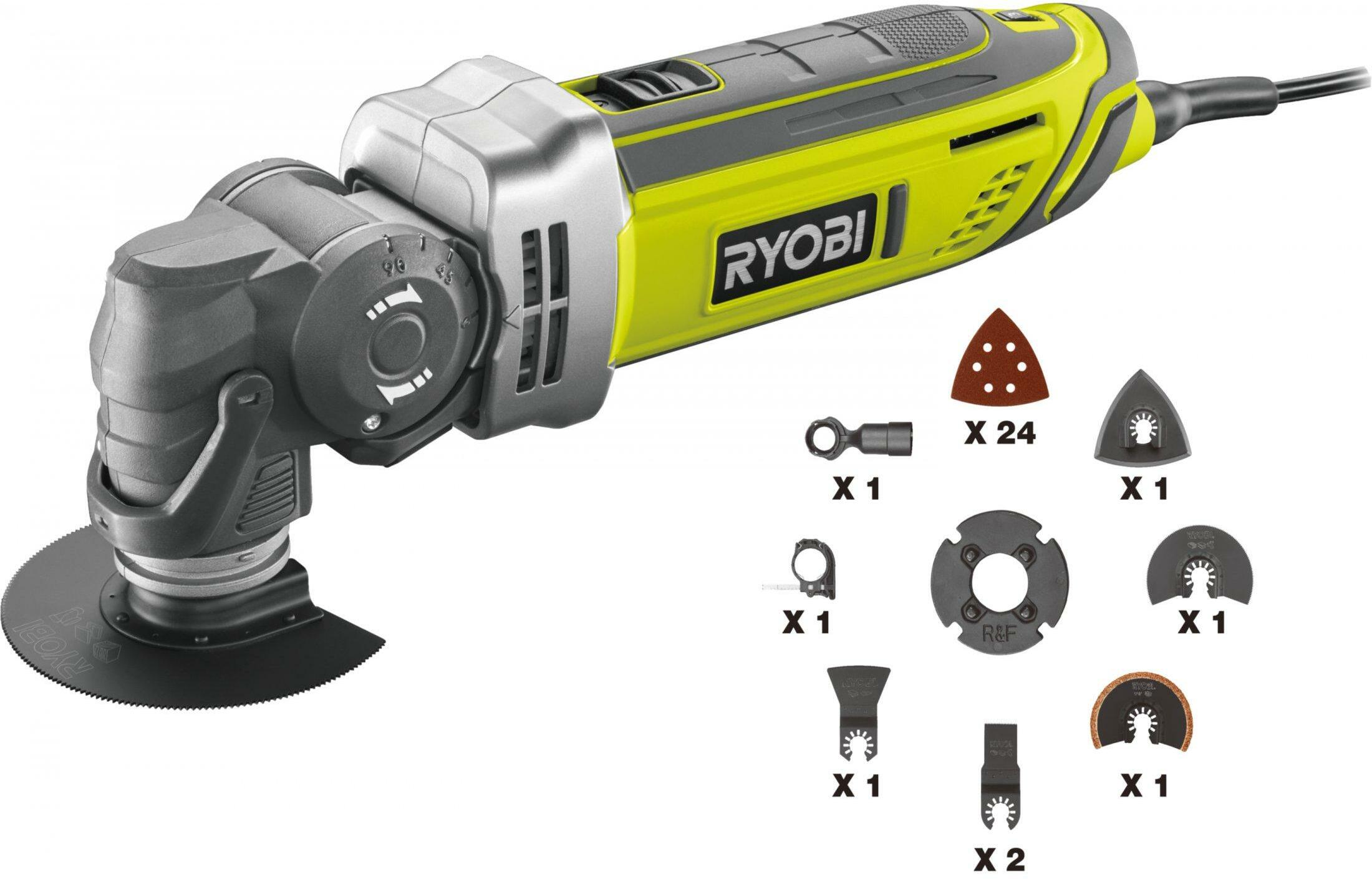 RYOBI RMT300 SA multitool 300 W in transport bag 5133002446 Klium