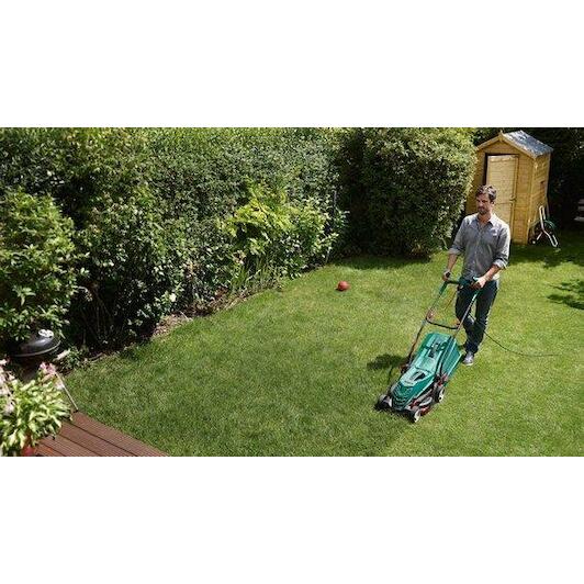 BOSCH Rotak 370 ER 1400 W lawnmower with 40-litre collection box