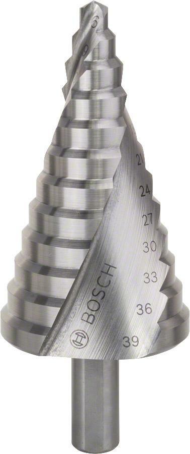 BOSCH 2608597521 step drill HSS 6-39, 10 x 93.5 mm | Klium.com