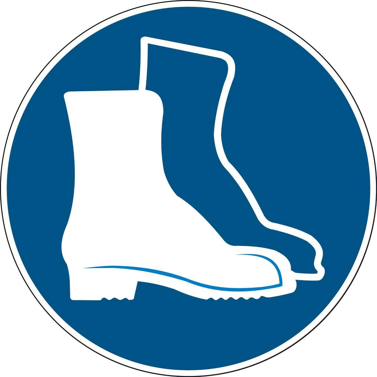 BRADY 255109 pictogramme d'avertissement - chaussures de sécurité ...