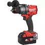 MILWAUKEE M18 FDD3-402C FUEL accu-schroefboormachine in transportkoffer (2x 4,0Ah accu + lader) - 4933492472
