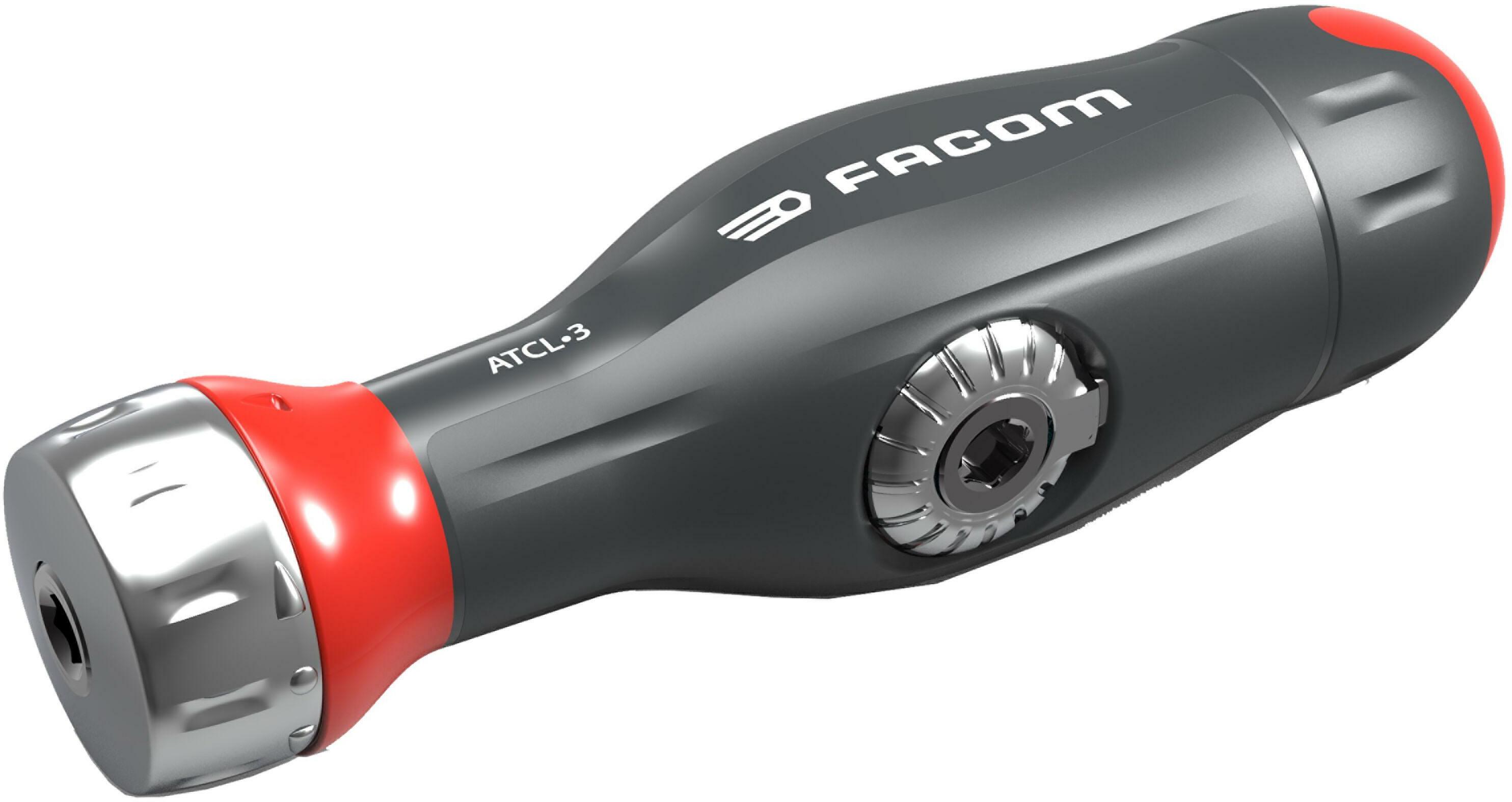Facom ATCL.2A15 Protwist® 3 In 1 Ratcheting Multibit Screwdriver Handle