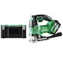 HIKOKI CJ36DAWRZ 36V cordless jigsaw in HSC III case (2x 2.5Ah battery + charger)