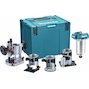 MAKITA DRT50ZJX3 18V LXT accu-bovenfrees/kantenfrees 6-8mm in MAKPAC (zonder accu en lader)