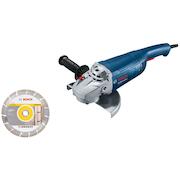 BOSCH GWS 20 230 P angle grinder 2000W with diamond cutting disc in box 06018C1104 Klium