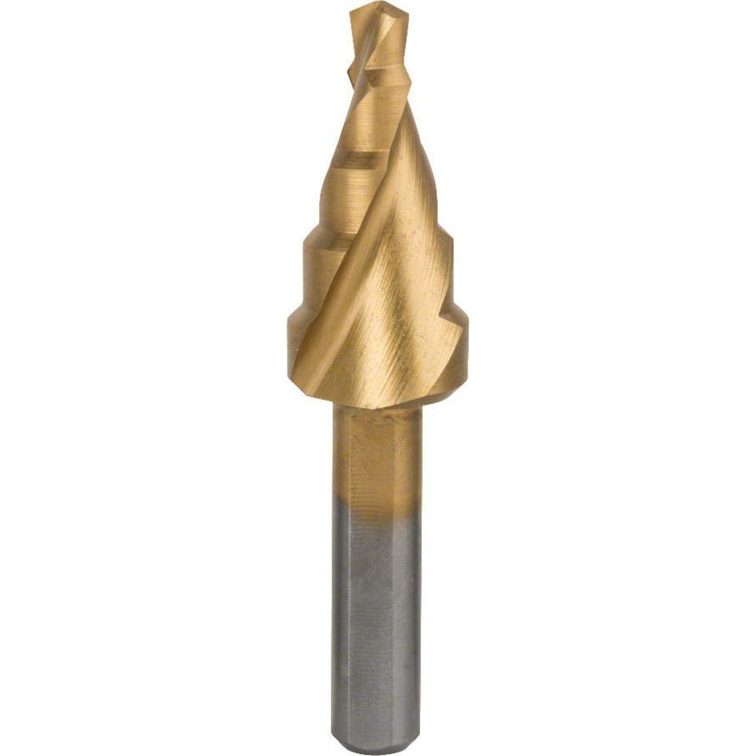 BOSCH 2608587429 step drill HSS-TiN 4-12, 6 x 50 mm | Klium.com