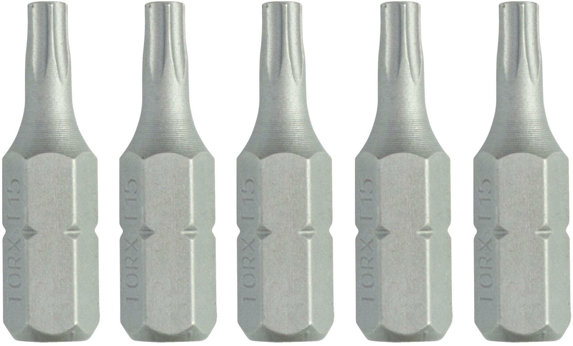 DEWALT DT7254-QZ screwdriver bit 25mm for Torx screws T15 (5 pcs
