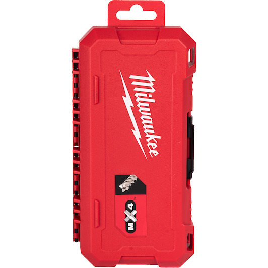MILWAUKEE 4932492115 SDS-Plus drill bit set MX4 in PACKOUT