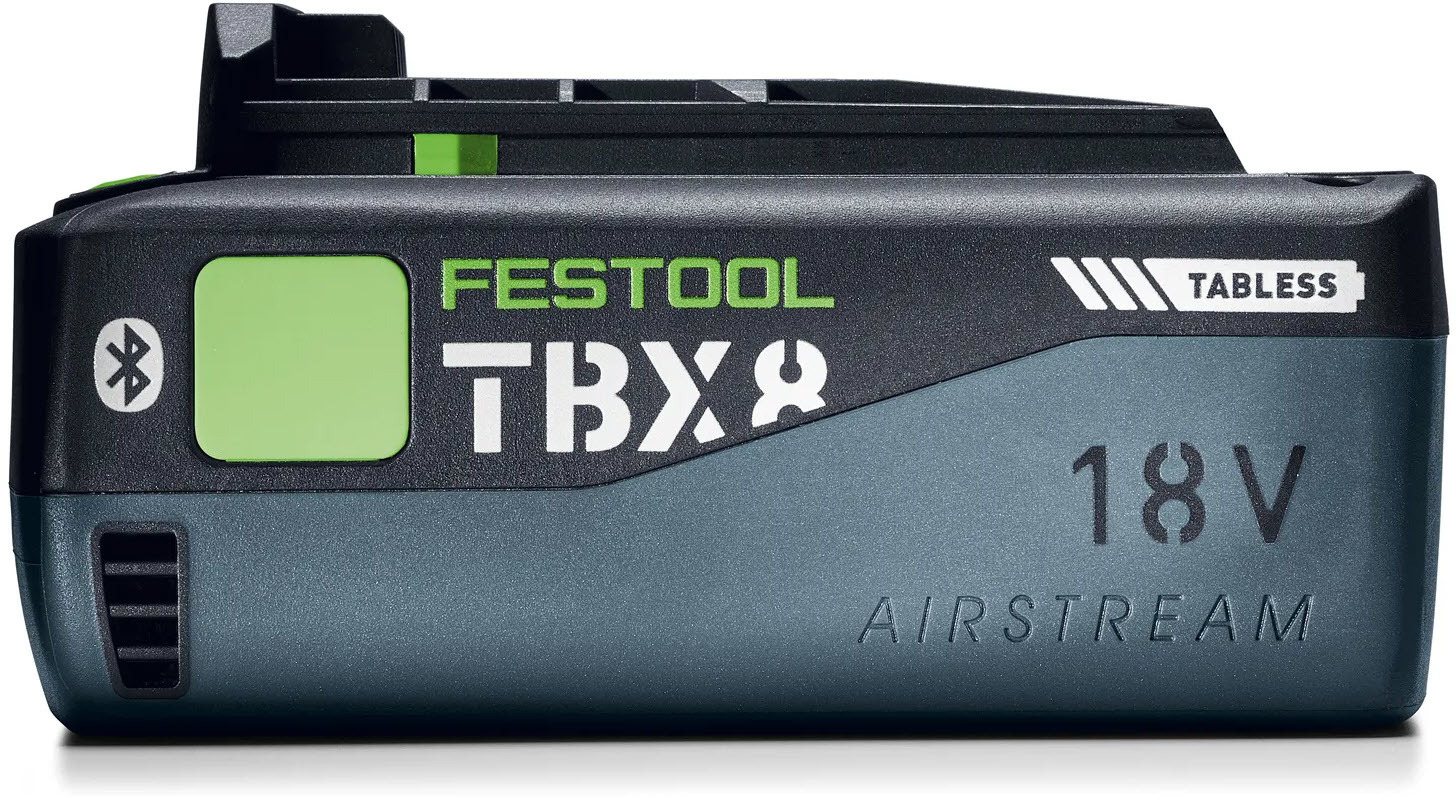 FESTOOL BP 18 TBX 8 ASI tabless battery - 578746 | Klium.com
