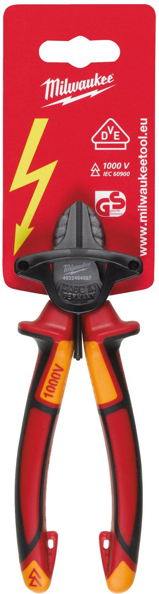 MILWAUKEE 4932464566 VDE diagonale kniptang 145mm
