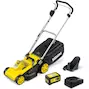 KARCHER HOME&GARDEN LMO 3-18 Battery Set cordless lawnmower 34cm (1x 5.0Ah battery + charger) - 14454110