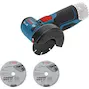 BOSCH GWS 12V-76 meuleuse d'angle en boîte (sans batterie ni chargeur) - 06019F2000