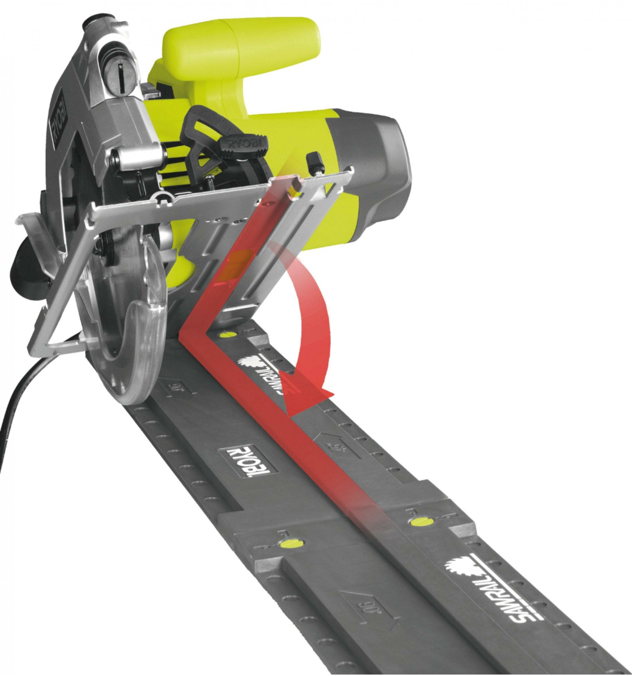 RYOBI RAK03SR saw rail 3 piece clickable for RCS1400 RCS1600 and R18CS7 5132002674 Klium