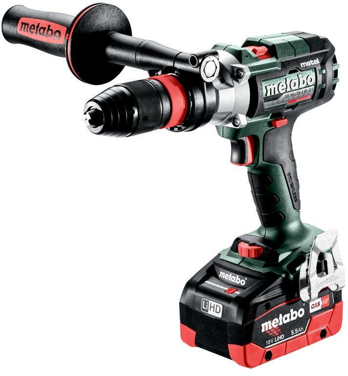 METABO SB 18 LTX 3 BL Q I Metal 18V cordless hammer drill in box without battery and charger 603182850