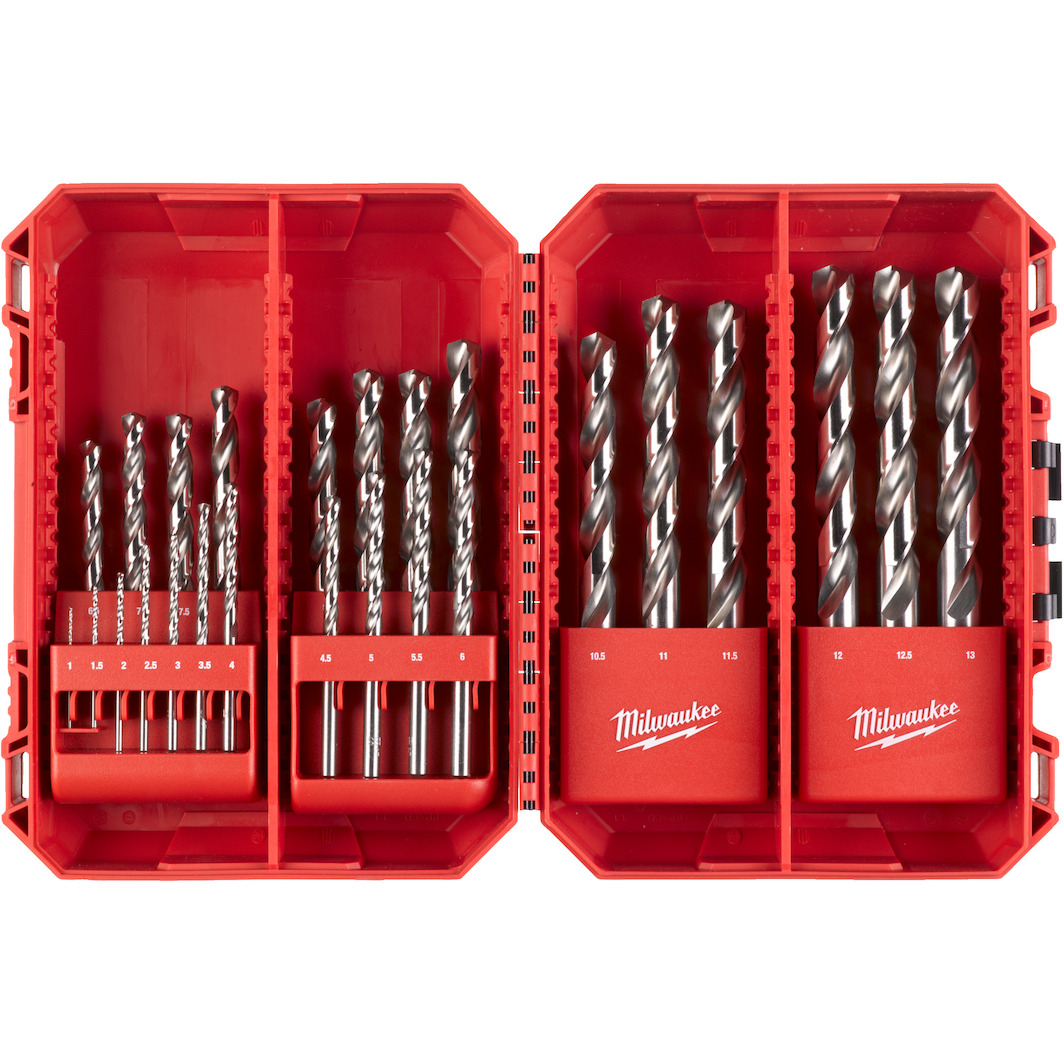 MILWAUKEE 4932493870 HSS-G metal drill bit set Thunderweb 25
