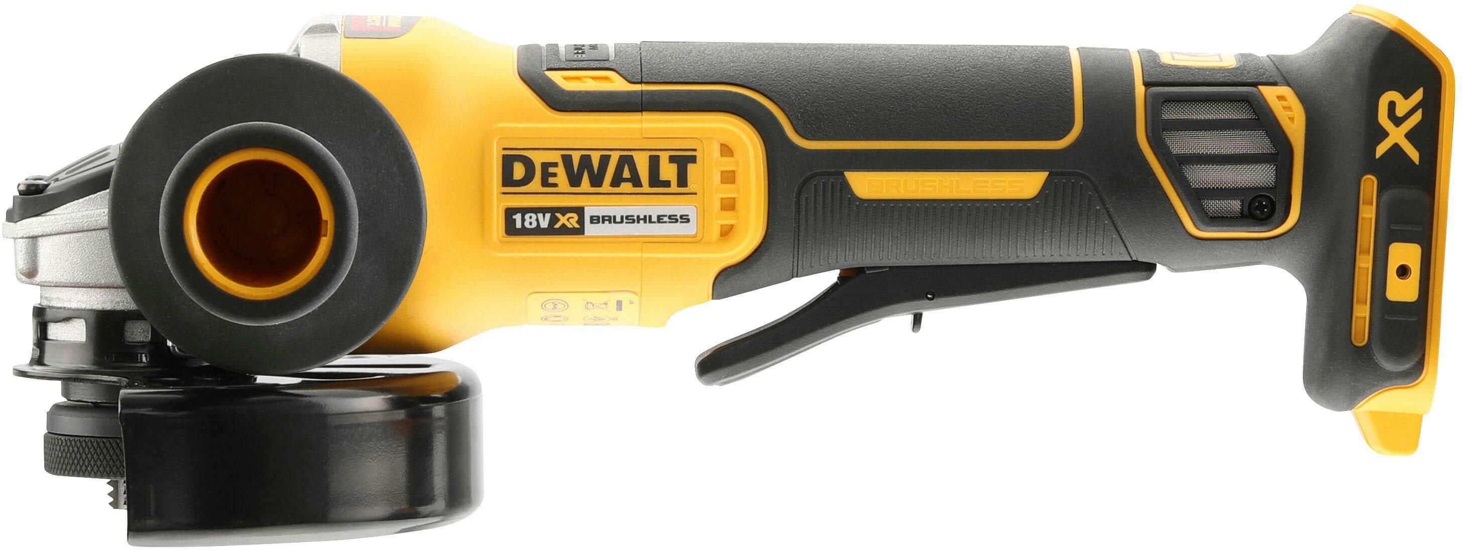 DEWALT DCG406NT XJ 18V XR Brushless Angle Battery Grinder 125mm with deadman s switch without battery and charger Klium