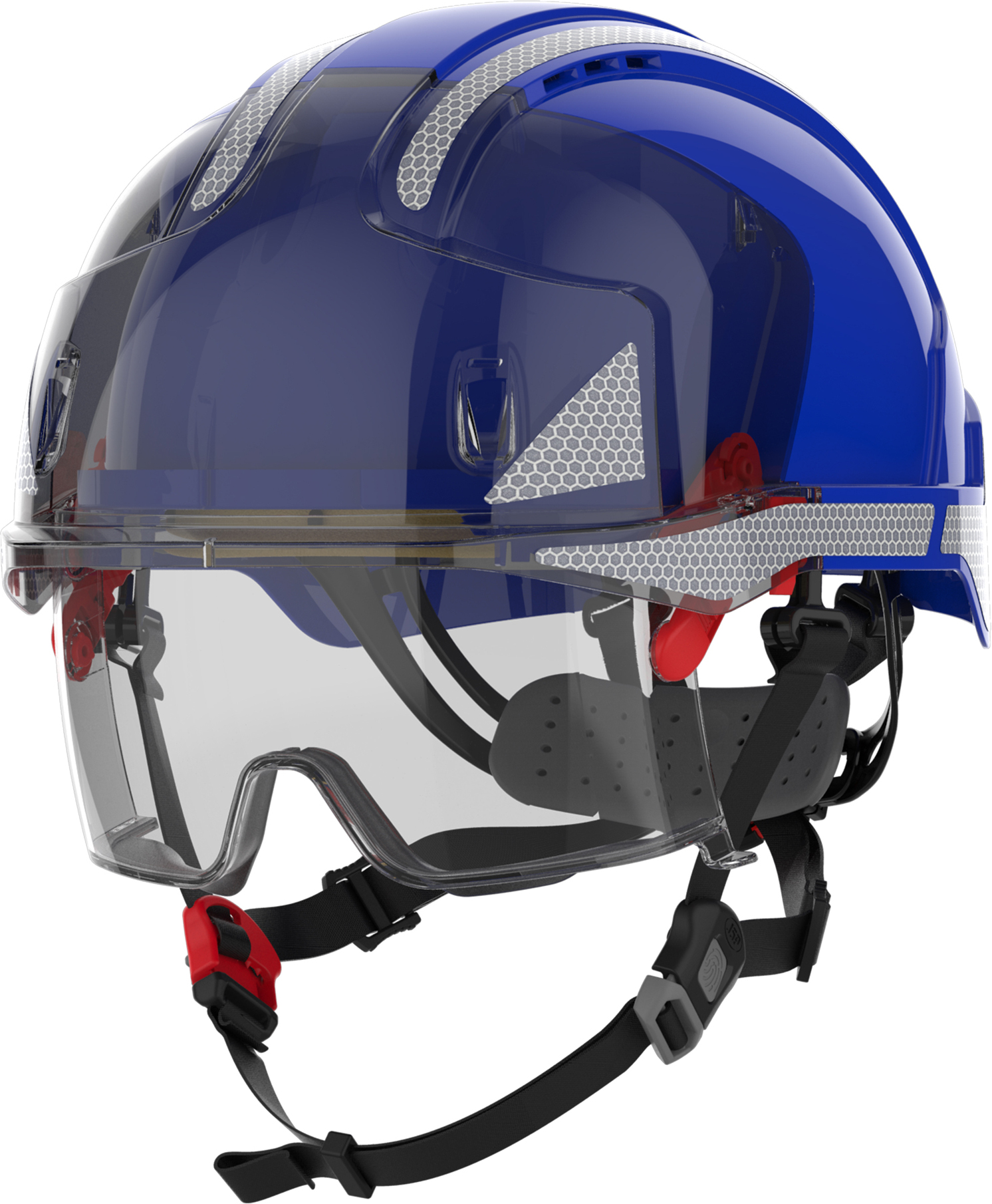JSP EVO VISTAlens Dualswitch Safety helmet with turning knob