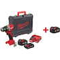 MILWAUKEE M18 BLPDRC-422C compacte koolborstelloze accu-klopboorschroefmachine in transportkoffer (1x 4,0Ah accu + 1x 2,0Ah accu + lader) - 4933492825