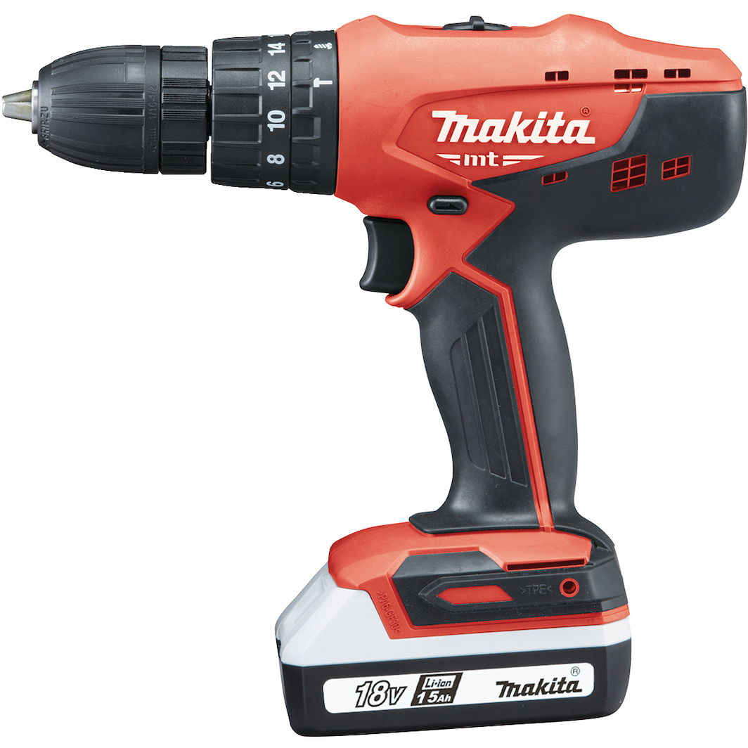 Makita Drill 18v Red Battery 18V Ni-CD Rechargeable Battery