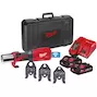 MILWAUKEE M18 ONEBLHPT-302C TH-SET FORCE LOGIC ONE-KEY Brushless cordless press tool + 3 TH jaws in case (2x 3.0Ah battery + charger) - 4933478307