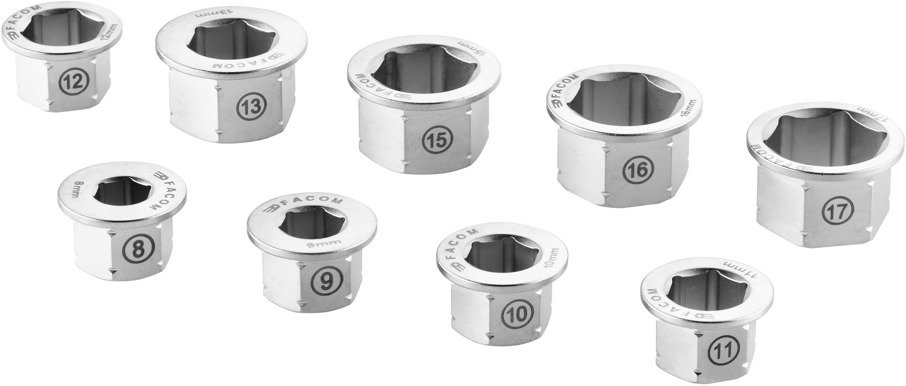 Facom 464.J1PG Ratchet Ringsleutel Rood Zwart
