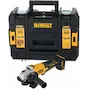 DEWALT DCG408NT-XJ Meuleuse d'angle 18V XR sans balais 125mm avec interrupteur d'homme mort en TSTAK (sans batterie ni chargeur)