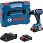 BOSCH GSB 18V-65 marteau perforateur sans fil en L-BOXX 136 (2x 4.0Ah ProCORE batterie + chargeur) - 06019N3306