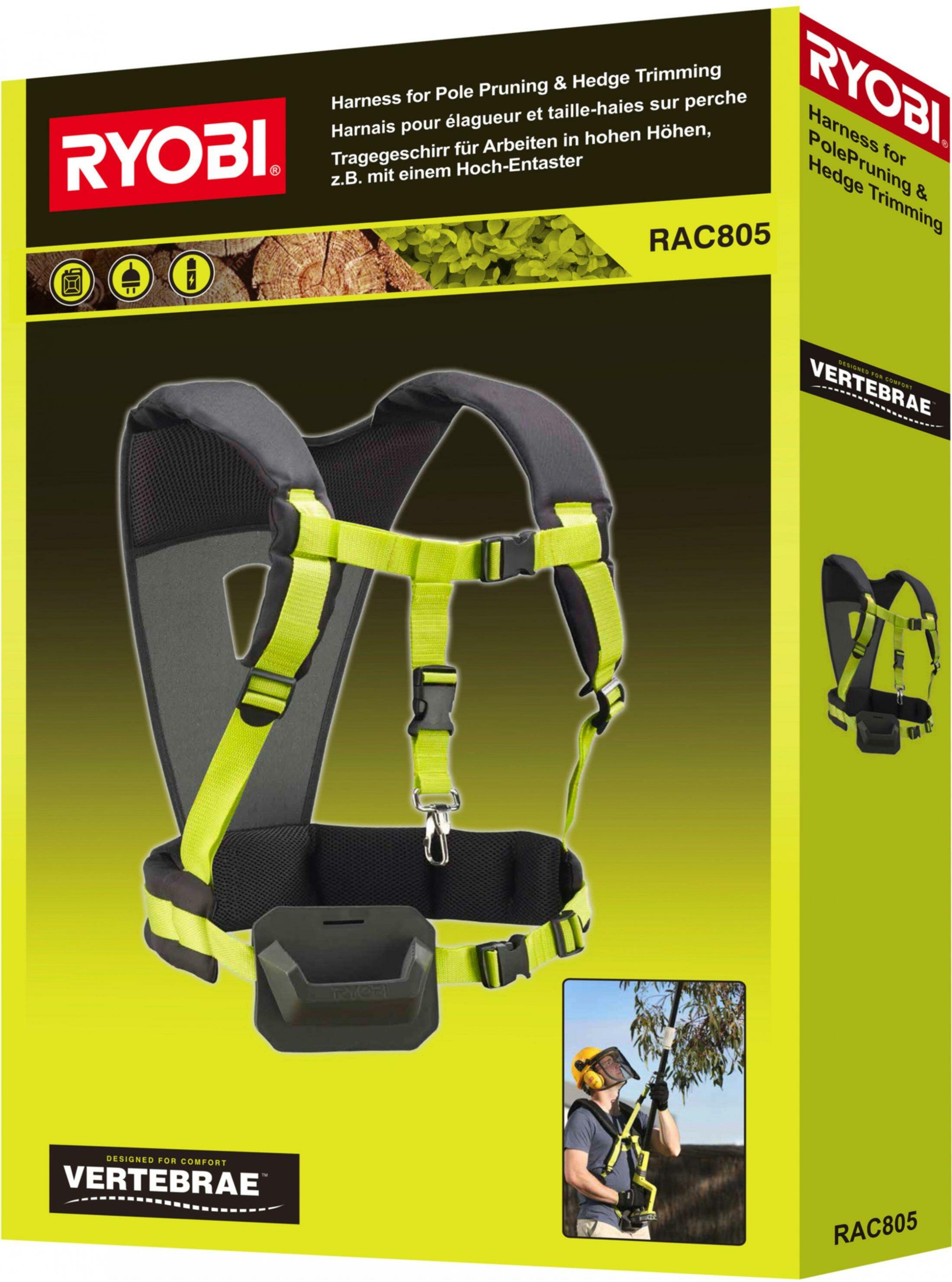 RYOBI RAC805 Ergo harness for OPT1845, OPP1820, RPT454E