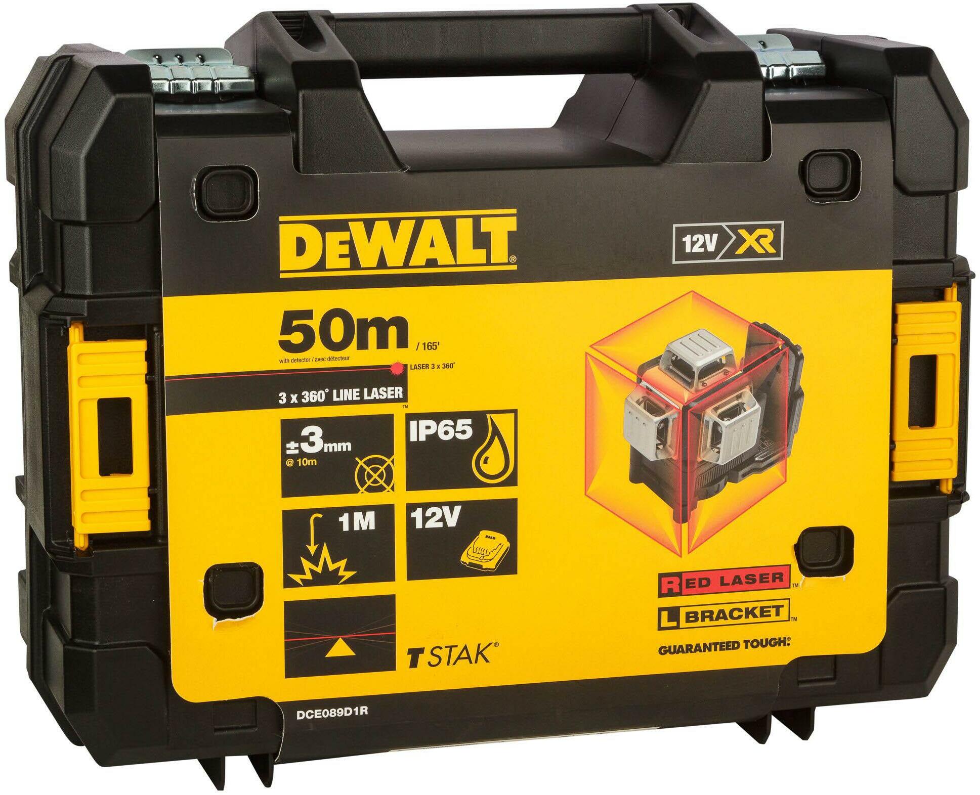 Dewalt DCE0811D1G-QW - Láser autonivelante 2x 360°. Includes batería DW 10,8V Litio - VERDE, black, Multicolor Dewalt DCE0811D1G-QW - Láser autonivelante 2x 360°. Includes batería DW 10,8V Litio - VERDE, black, Multicolor