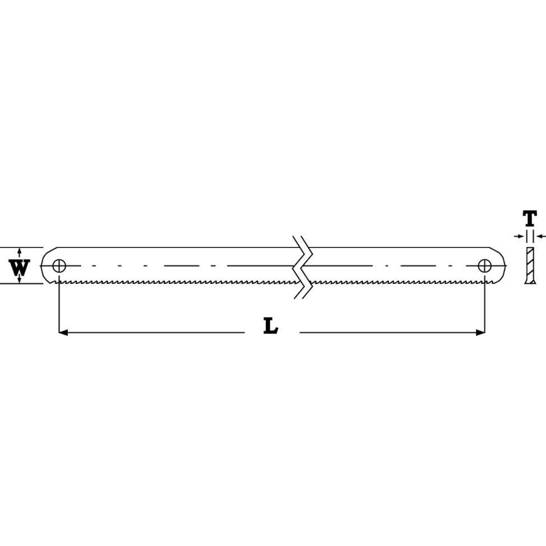 Bahco 3809 600 50 2.50 4 KA 4 TPI "Sandflex" Bi Metal Power Hack