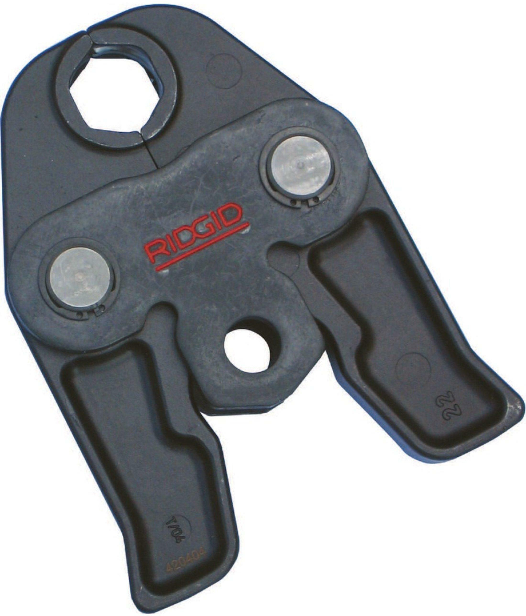 RIDGID V 15-12-22-28mm Standard pressing jaw set in case 4-piece ...