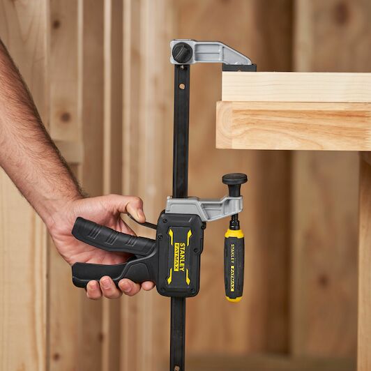 STANLEY FMHT83006-0 FATMAX Hybrid one-handed clamp 300mm | Klium STANLEY FMHT83006-0 FATMAX Hybrid one-handed clamp 300mm | Klium