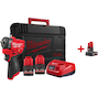 MILWAUKEE M12 FSCIWF38-252X Clé à chocs sans fil FUEL 3/8" avec anneau de friction en HD-Box (2x 2,5Ah batterie + chargeur) - 4933498970
