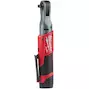 MILWAUKEE M12 FIR38-201B FUEL 3/8" subcompact cordless ratchet spanner in transport bag (1x 2.0Ah battery + charger) - 4933459798