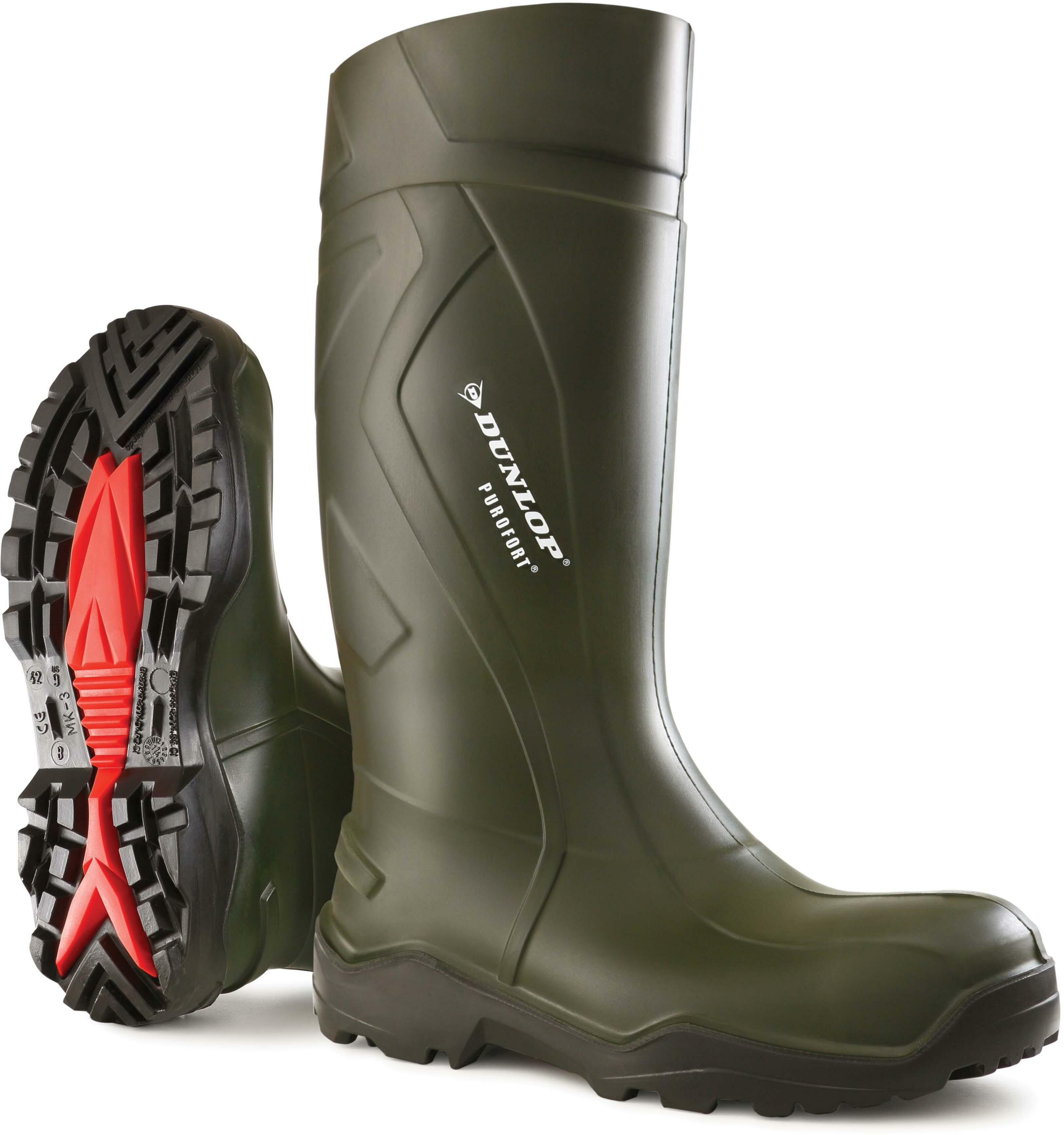 Vibram Sole Stivali Antinfortunistici Dunlop Purofort+ Con Suola