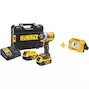 DEWALT DCF921P2T-QW Clé à chocs compacte sans balais 18V XR 1/2" avec anneau de friction en TSTAK (2x batterie 5.0Ah + chargeur)
