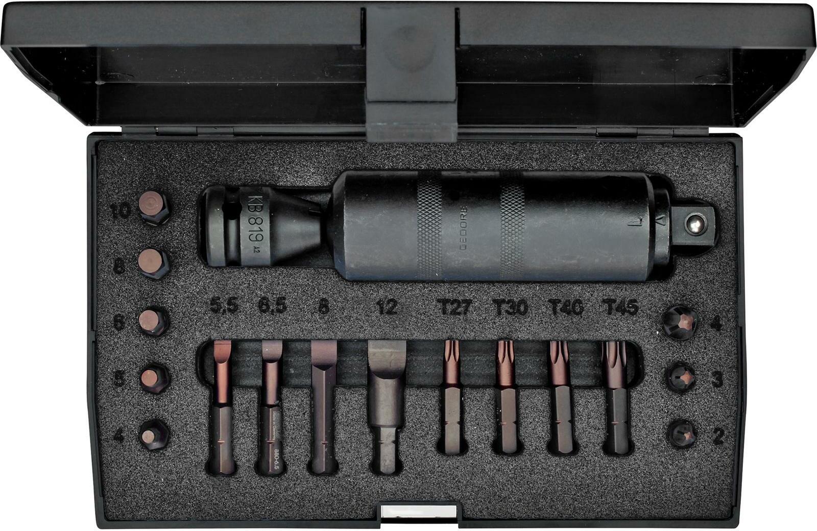 GEDORE K 1900-018 impact screwdriver set 1/2