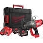 MILWAUKEE M18 ONEFHIWF1-802X FUEL ONE-KEY accu-slagmoersleutel 1" met frictiering in HD Box (2x 8Ah FORGE accu + lader) - 4933499254