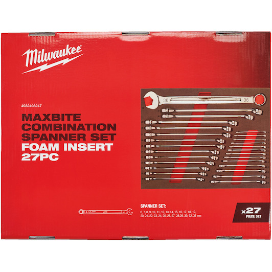 Combination Spanner Set 12pcs Metric 6-22mm Wall Holder 056 I For