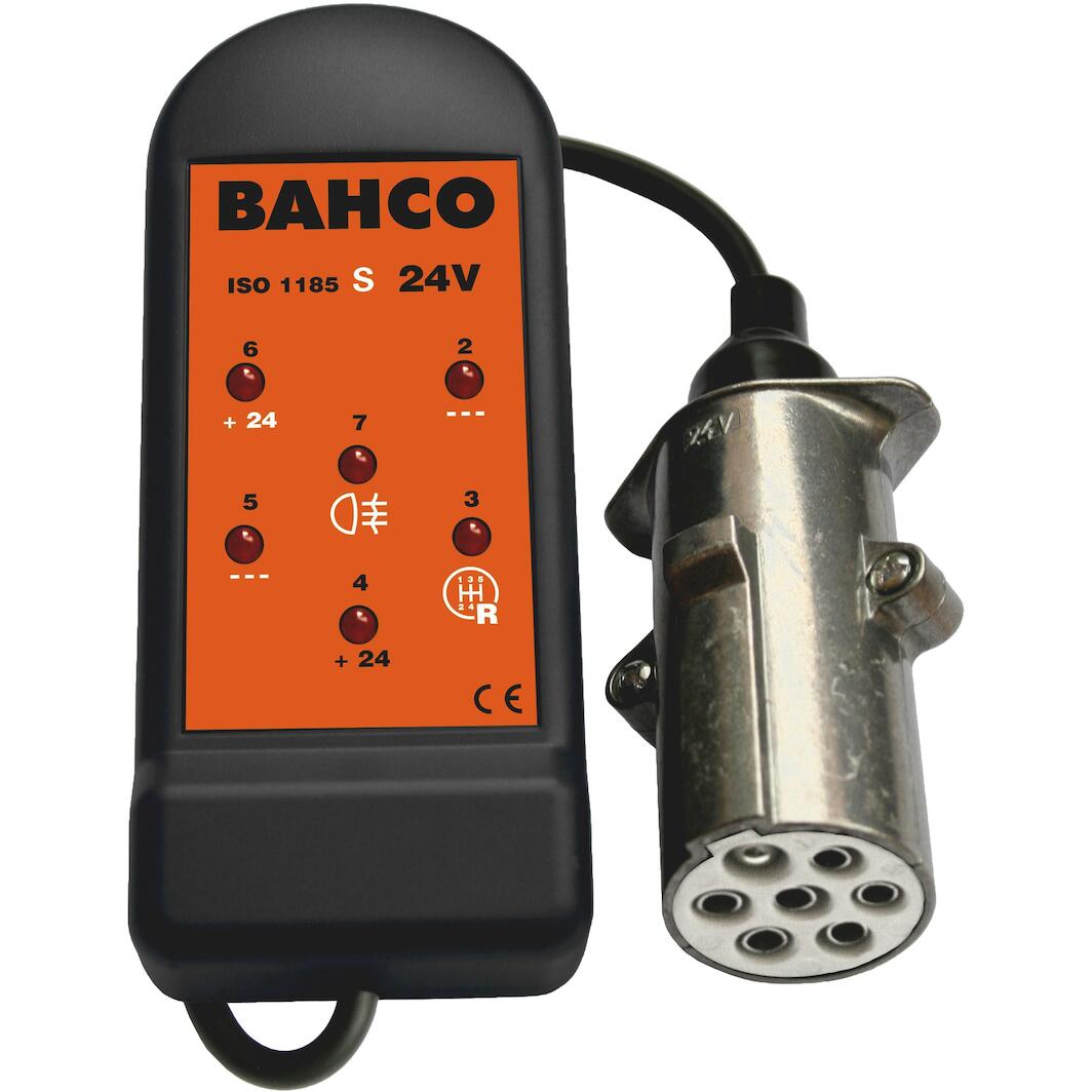 BAHCO BELT247S socket tester 7 pins 24V suitable for 24S sockets/plugs ...