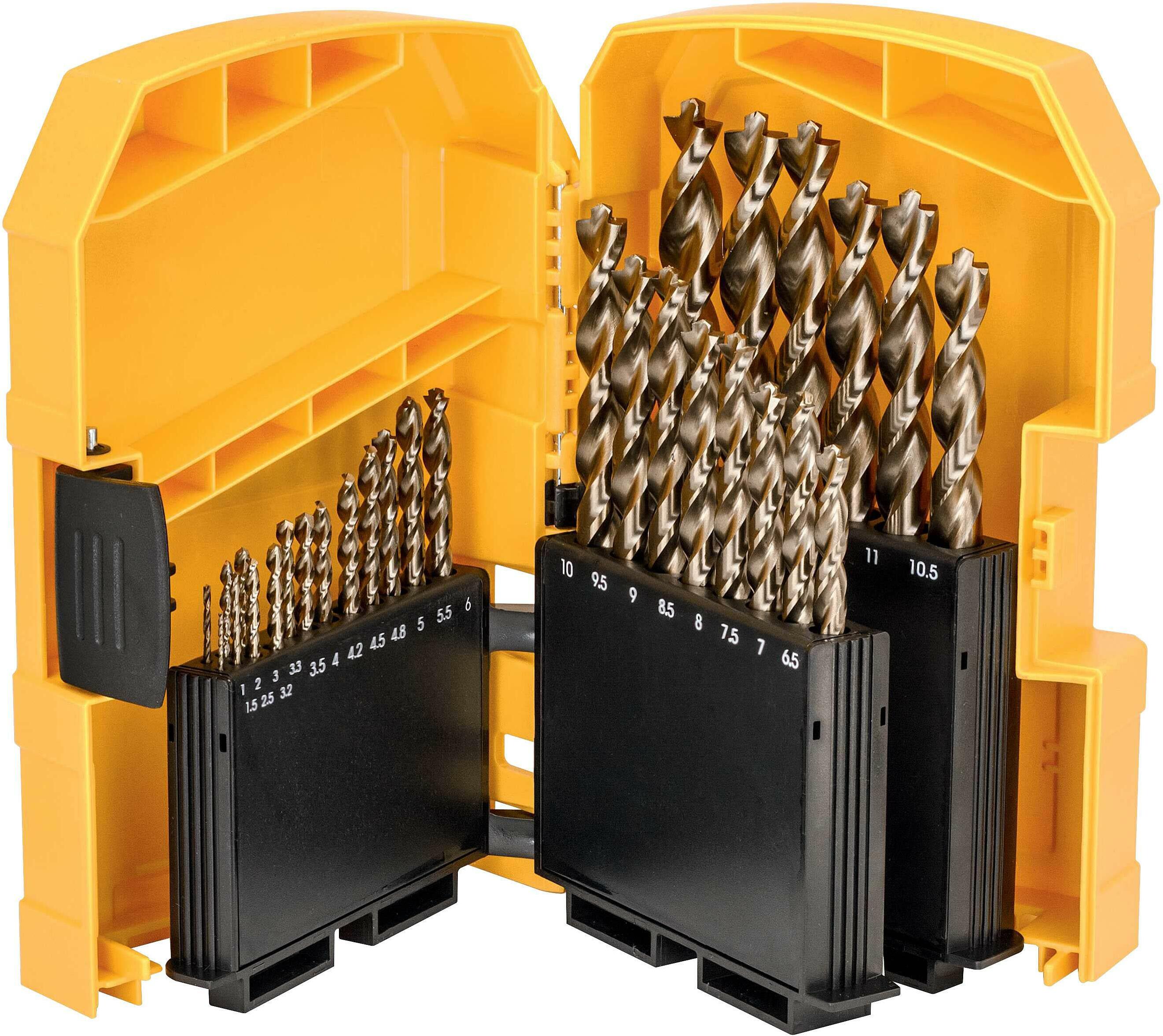 テイスファルト 4枚セット DEWALT DT4957-QZ Industrial Cobalt HSS-E metal drill bit set 29